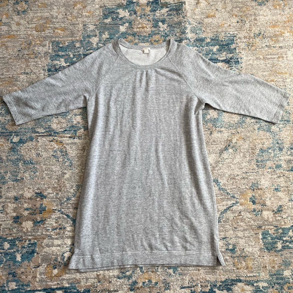 J. CREW heather gray dress